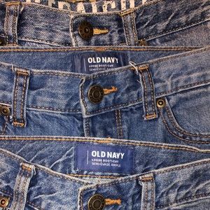 Boys Old Navy Bootcut Jeans Size 8 Regular